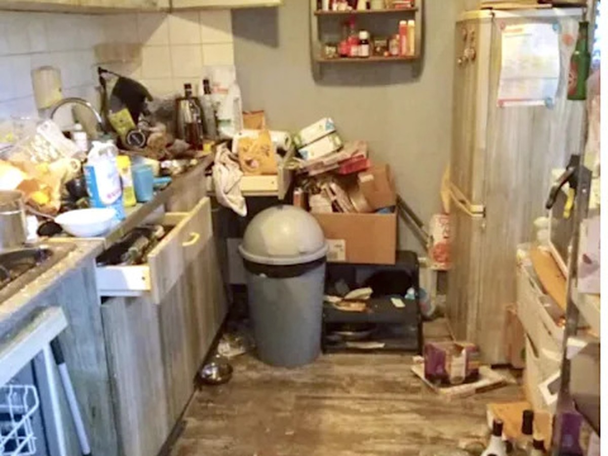 Kitchen Deep Clean - Before cleaning